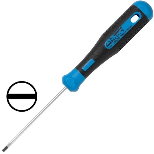 [142403DIS] Destornillador plano X-GRIP 3X75. Mod. 142403