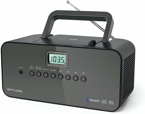 [M22BT] Radio CD Bluetooth portátil Muse. Mod. M-22BT