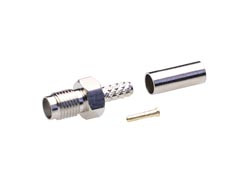 [161058AVA] Conector SMA Hembra Crimp RG-58. Aislante Teflón. Mod. 1610/58