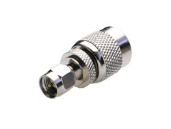 [1644AVA] Conector Adaptador SMA Macho a TNC Macho. Aislante Teflón. Mod. 1644