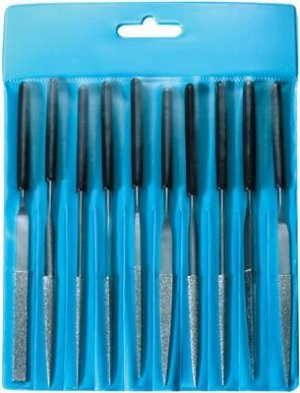 [1646001CHV] Juego 10 limas Diamantadas