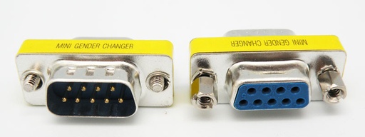 [1817ELE] Adaptador DB9M - DB9H, METAL. Mod. 1817