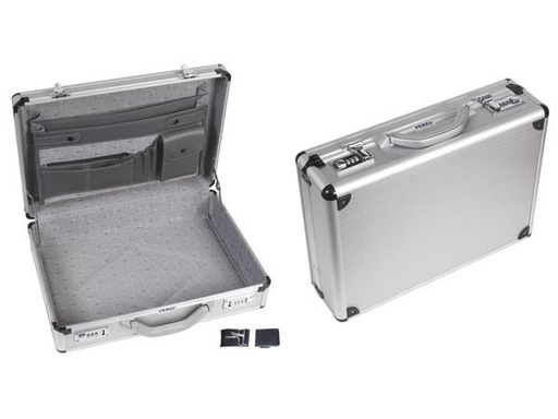 [181918VEL] Maletín diplomático aluminio 460 x 335 x 110 mm. Mod. 1819-18