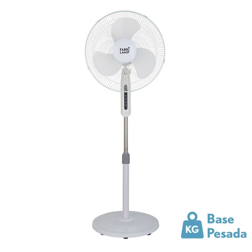 [183941001FAB] Ventilador pie 40cm 40W blanco Etesio. Mod. 183941001