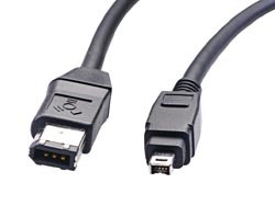 [1998AVA] Conexión firewire IEEE 1394. 6 Pin Macho a 4 Pin Macho. 2 metros. Mod. 1998