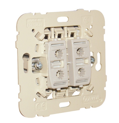 [21156EFA] Doble pulsador MEC 21 EFAPEL. Mod. 21156