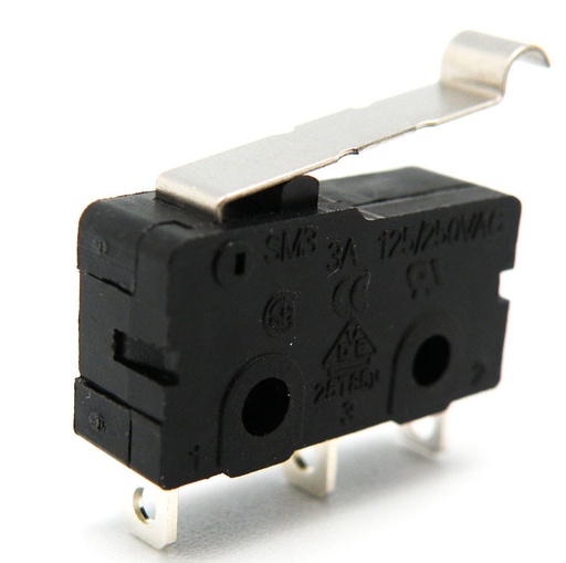 [2658ELG] Micro-interruptor palanca 125V 5A (250V3A)