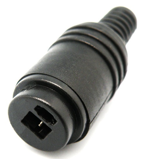 [2689ELE] Conector 2P DIN HEMBRA, TIPO TORNILLO, ROSCA. Mod. 2689