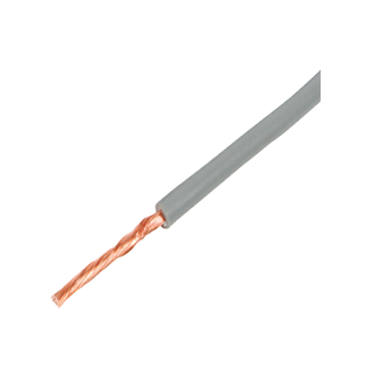 [2964ROD] HILO DE LINEA FLEXIBLE LIBRE DE HALOGENOS 4 MM  GRIS. MOD. LH4GIBC