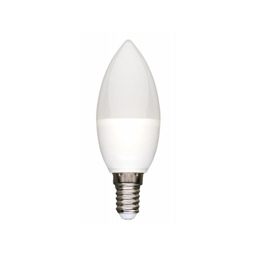 [301406CWLED] Lámpara LED vela 6W E14 480lm 6000K. Mod. 301406CW