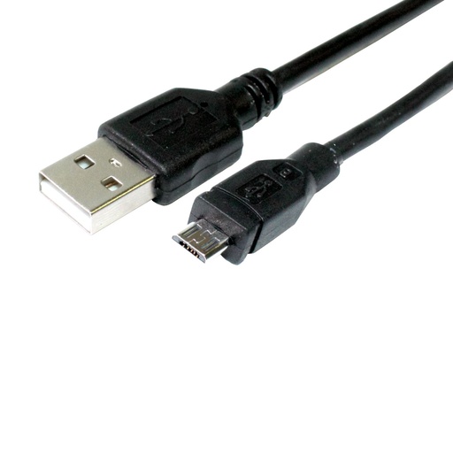 [304006DCU] Conexión USB 2.0 A macho-micro USB B 1.5m DCU. Mod. 304006