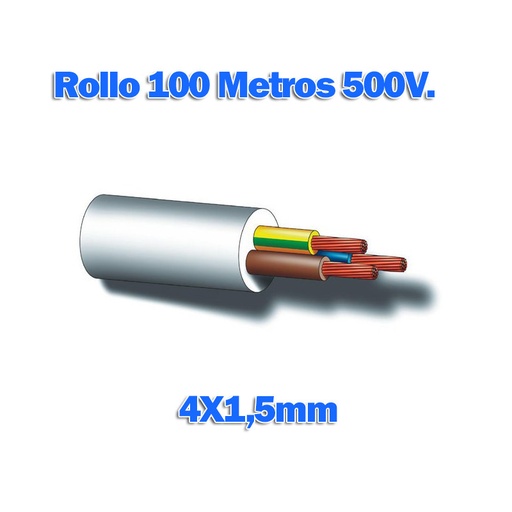 [3101ROD] MANGERA FLEXIBLE 4X1.5 BLANCA. MOD. M4X1.5IBC