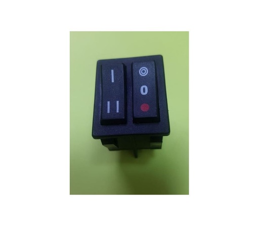 [342H26IBR] Interruptor doble brasero calor negro B-Black FM. Mod. 342H26
