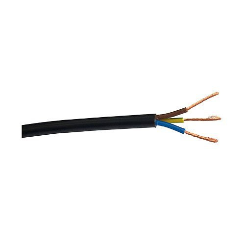 [3504ROD] Manguera flexible 3x1mm2 H05VV-F Negro. Mod. MN3X1