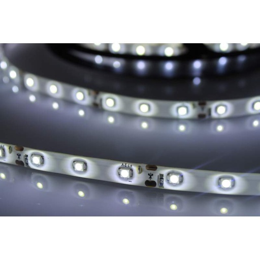 [3528F5M] Tira de led flexible de 5 metros SMD 3528 60 led/m 6000 K IP65. Mod. 3528F5M