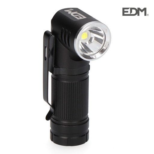 [36443ELK] Mini linterna Led plegable recargable 450lm EDM. Mod. 36443