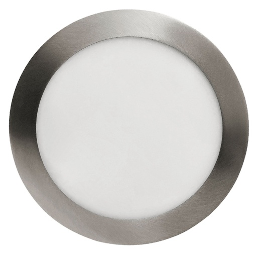 [401407GAR] Downlight empotrar LED Circular 6W Ø120 Niquel. Mod. 401407