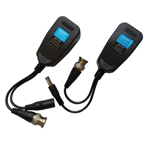 [3396PK] Conexión HD VIDEO BALUN + ALIMEN. 720p/1080p. Mod. SEBA002