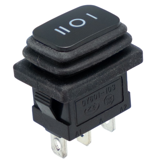 [41603PELG] Interruptor estanco mini ON-OFF-ON 8A 250V. Mod. 4160-3P