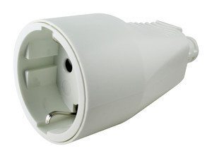 [R42101DIM] BASE AEREA GOMA c/TT BLANCA 16A MG8. Mod 36.038/P/B