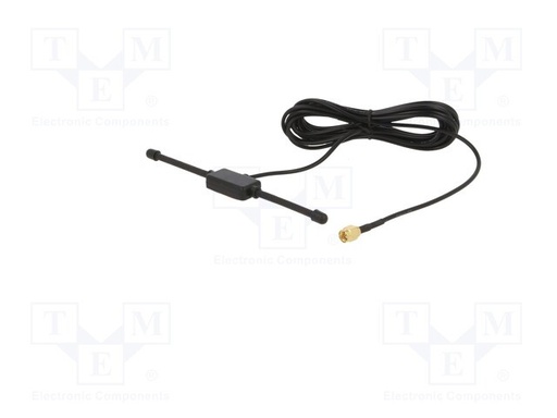 [433MANT824TME] Antena RF 433MHz 3dBi macho SMA Mod. 433M-ANT824