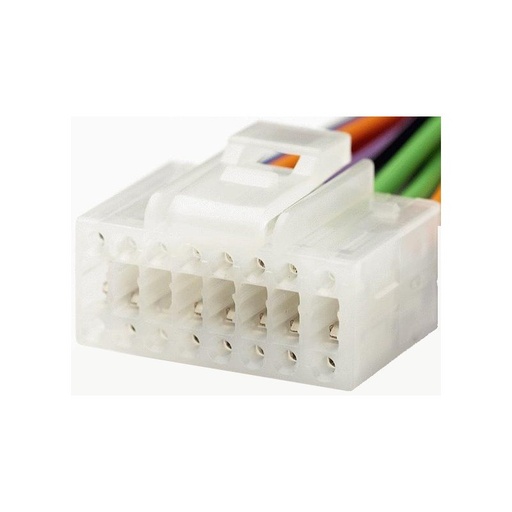 [450ALP60] ALPINE 16 PIN White cable Original Radio ISO