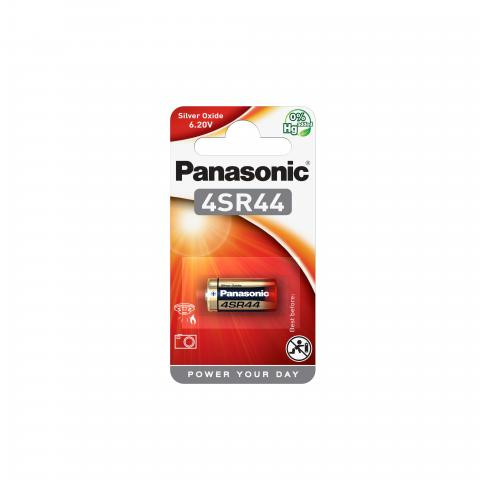 [4SR44TEM] Pila óxido plata 6.2V Panasonic. Mod. 4SR44