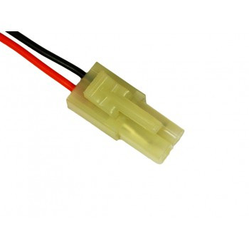 [51065DIS] Conector mini Tamiya macho con cable. Mod. 51065