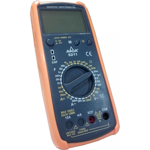 [5211AVA] Multímetro digital AC/DC F. Mod. DT5802