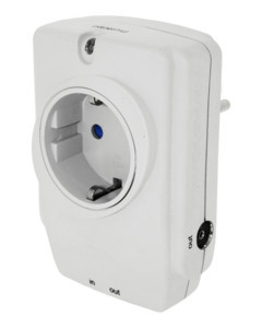 [55118EDH] Protector de sobrecargas + Filtro EMI/RFI (250 V / 16 A.) + Protector TV/TELEFONO/ORDENADOR. Mod. 55.118