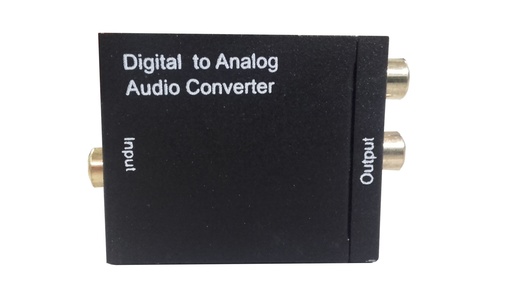 [6120AVA] Convertidor de audio digital a analógico. Mod. 6120