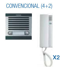 [6202FER] Kit portero citymax 2 lineas 6325 FERMAX. Mod. 6202