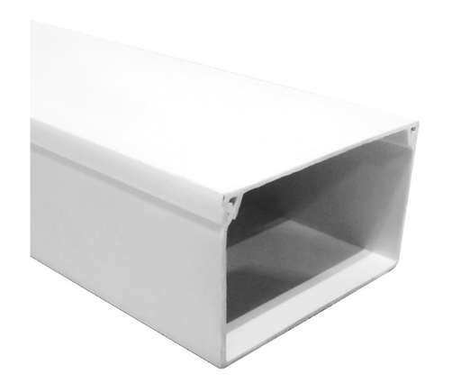 [66086ELK] CANALETA 2MTS 60X100mm blanco. Mod. WE7580