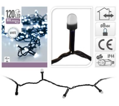 [71170ELK] Guirnalda Led XL 120 leds blanco frío 1200cm IP44. Mod. 71170