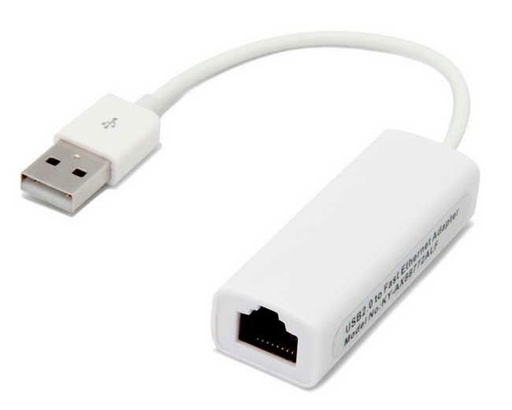 [800900ENU] Adaptador USB a Ethernet RJ45. Mod. NICU202