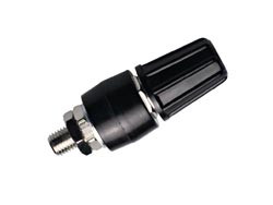 [811AVA] Hembrilla ø 4mm. Color negro. Mod. 811