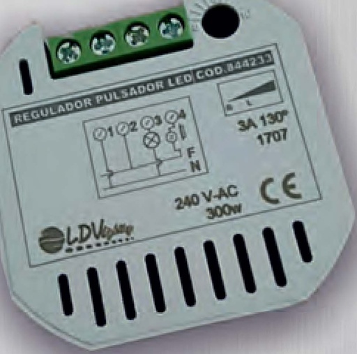 [844233LED] Regulador Pulsador LED LR-01 300W