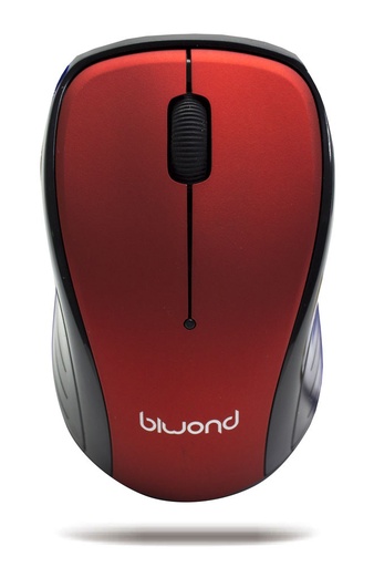 [90496ENU] Ratón inalámbrico rojo Biwond. Mod. PROTUX