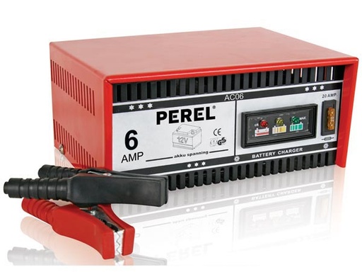 [AC06VEL] CARGADOR PARA 12V baterías de plomo - 6A