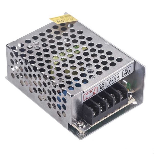 [LM2043] Fuente alimentación metálica 12V 3A 36W. 410036