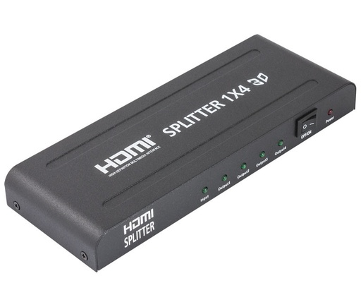 [ACTVH217ELM] Repartidor de señal por HDMI 1 entrada 4 salidas. Mod. TV2000013