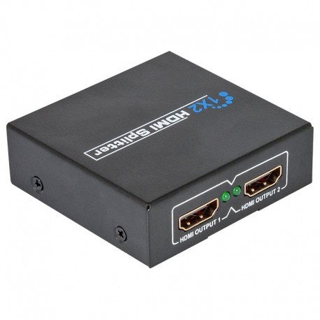 [ACTVH225ELM] Repartidor de señal por HDMI 1 entrada 2 salidas. Mod. TV2000012
