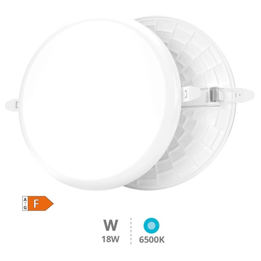 [201000032GSC] Downlight empotrar ajustable Larissa 18W 6500K. Mod.201000108