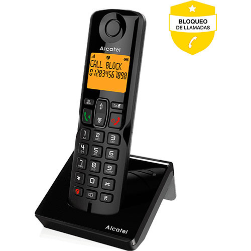 [ALCATELS280ORGFSK] Teléfono inalámbrico manos libres Alcatel. Mod. S280BLK