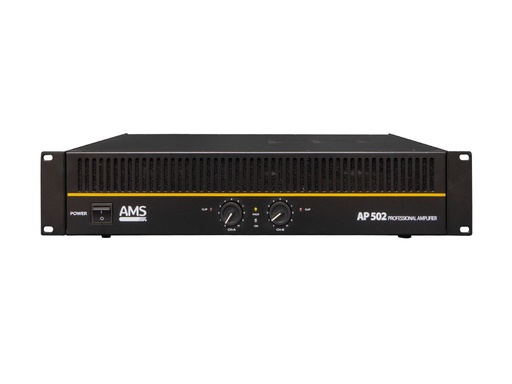 [AP502EQU] Amplificador profesional 2 x 450 W @ 4 Ohm AMS. Mod. AP 502