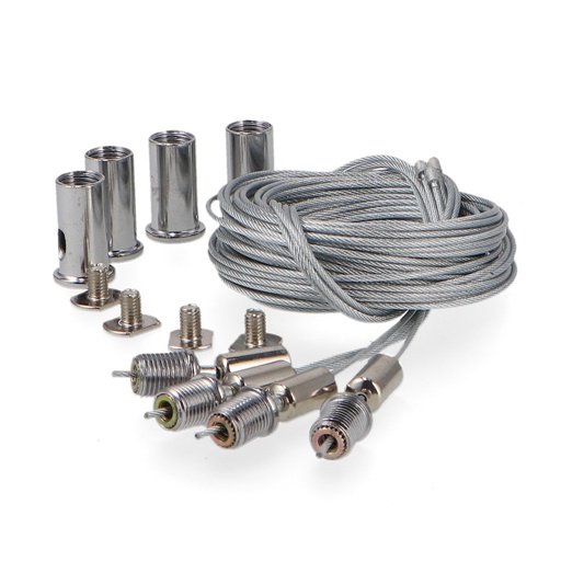 [LM3263] Colgadores Para Carril Led 3M. Mod. LM3263