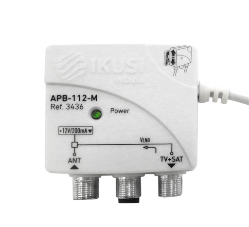 [APB112M] Fuente Alimentación 12VDC Ikusi APB112M