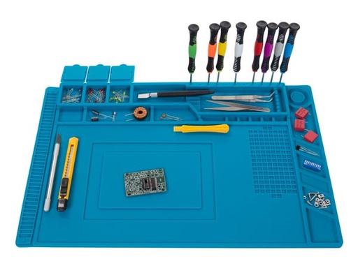 [AS11VEL] ESTERA DE SOLDADURA - SILICONA. MOD. AS11