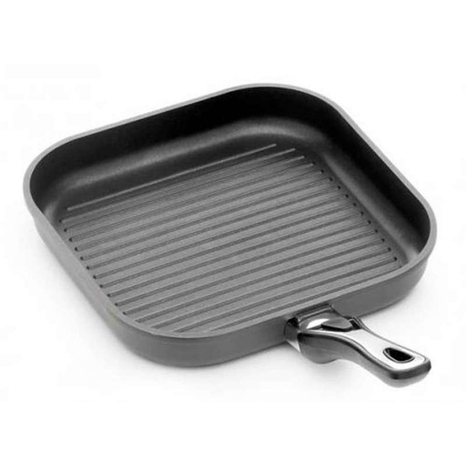 [ASADOR24X24LUNAAFALZ] Asador cuadrado Alza Luna aluminio 24 X 24 CM