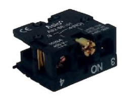 [ASB2BE102] Contacto cerrado para selectores y pulsadores. Mod. WE9981